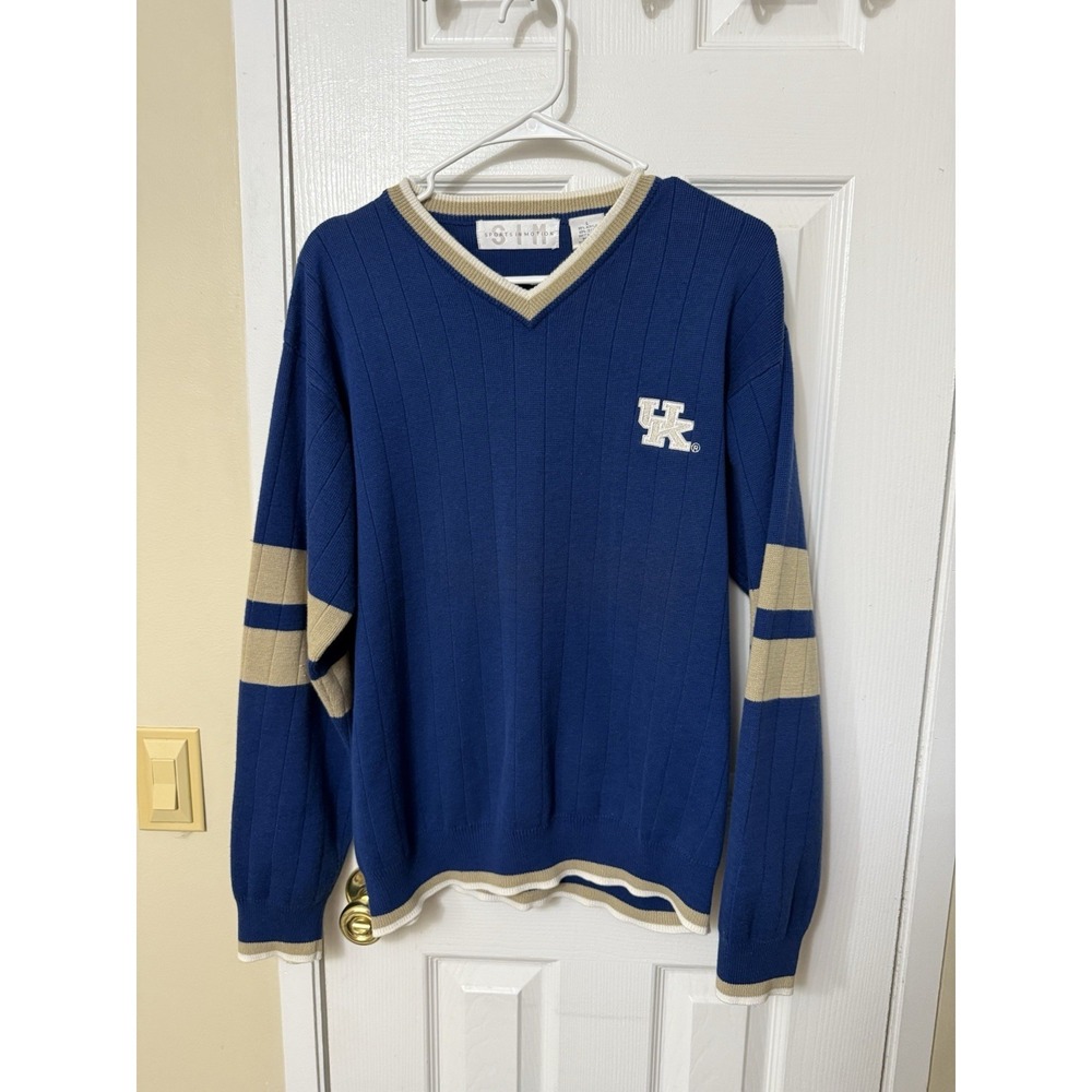 Sports In Motion Men's University Of Kentucky *Very Nice* Sweater Size Large